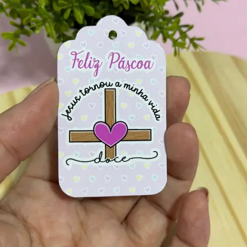 Tag Perfurada Páscoa