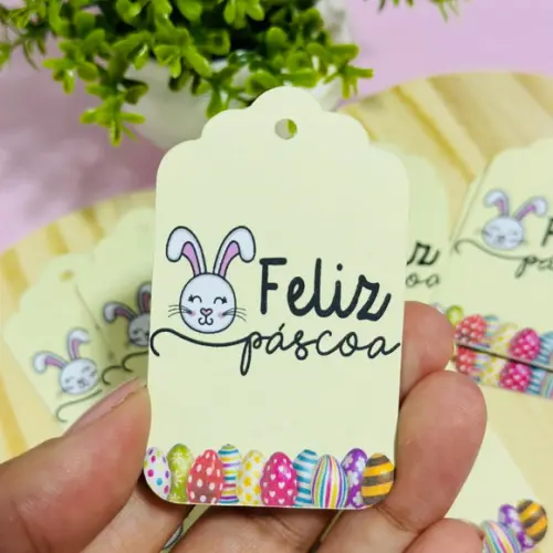 Tag Perfurada Páscoa