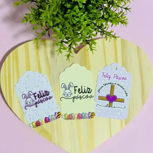 Tag Perfurada Páscoa