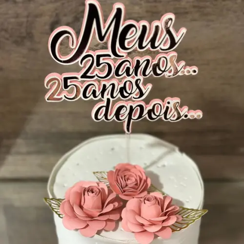 Topo de Bolo 50 Anos