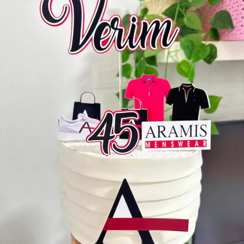Topo de Bolo Aramis