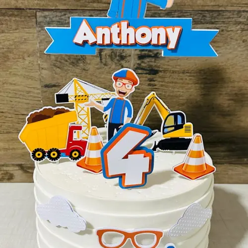 Topo de Bolo Blippi