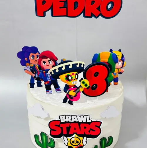 Topo de Bolo Brawl Stars