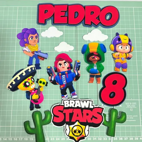 Topo de Bolo Brawl Stars