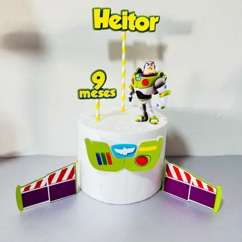 Topo de Bolo Buzz Toy Story