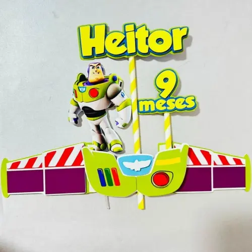 Topo de Bolo Buzz Toy Story
