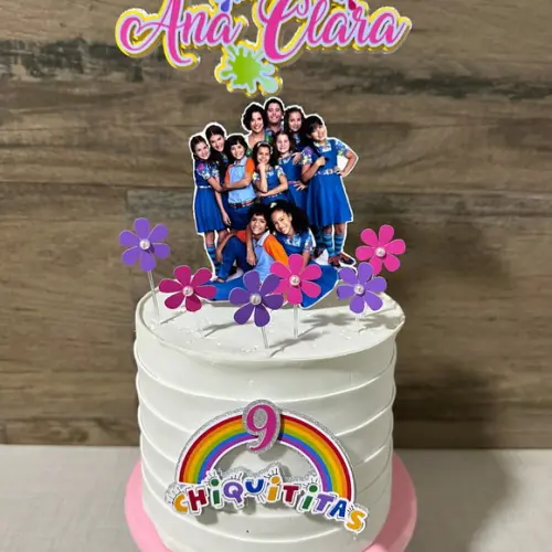 Topo de Bolo Chiquititas