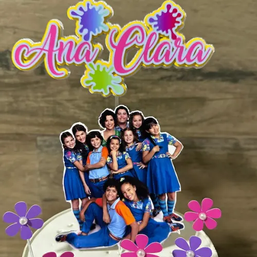 Topo de Bolo Chiquititas