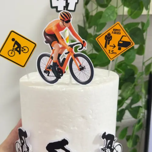 Topo de Bolo Ciclista
