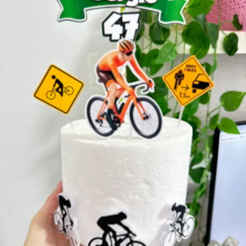 Topo de Bolo Ciclista