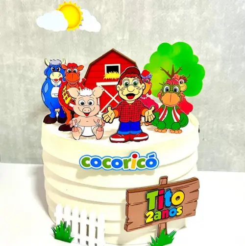 Topo De Bolo Cocorico