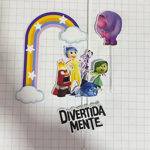 Topo de Bolo Diário da Mika