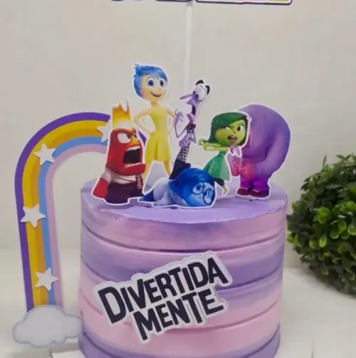 Topo de Bolo Diário da Mika