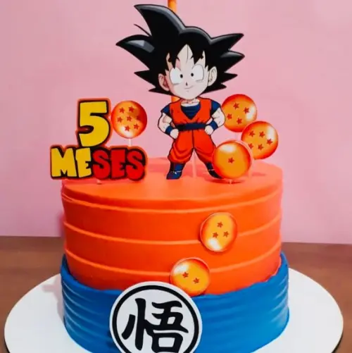 Topo de Bolo Dragon Ball