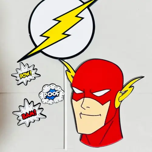 Topo de Bolo Flash
