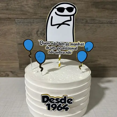 Topo de Bolo Flork