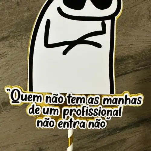 Topo de Bolo Flork