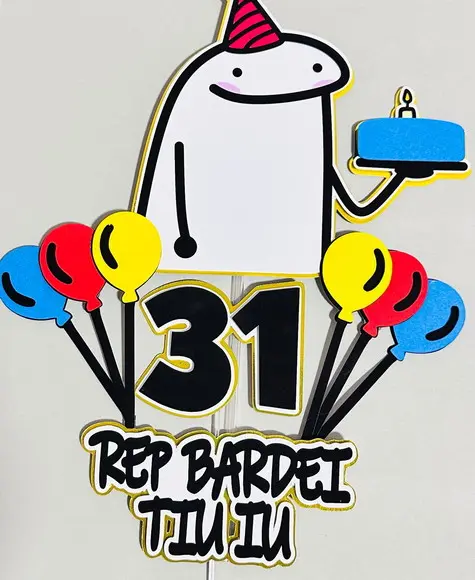 Topo De Bolo Flork