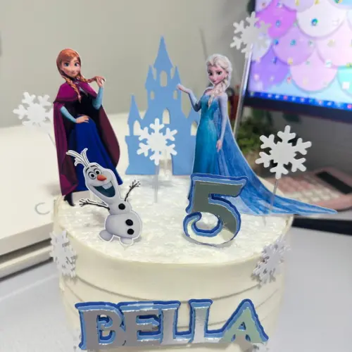 Topo de Bolo Frozen