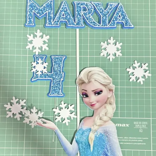 Topo de Bolo Frozen