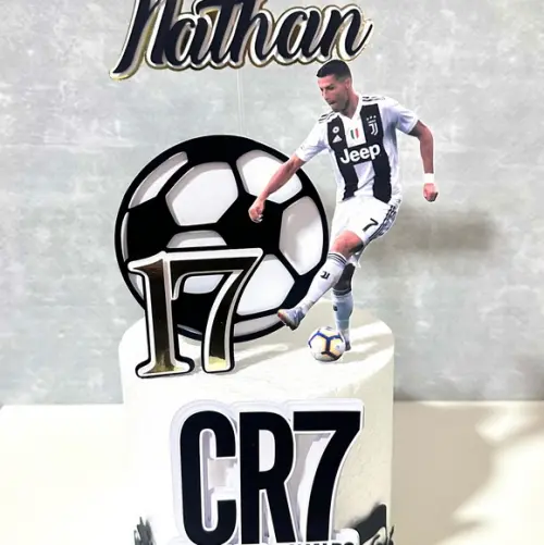 Topo de Bolo Futebol Chuteira