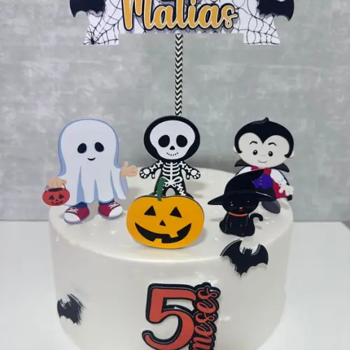 Topo de Bolo Halloween