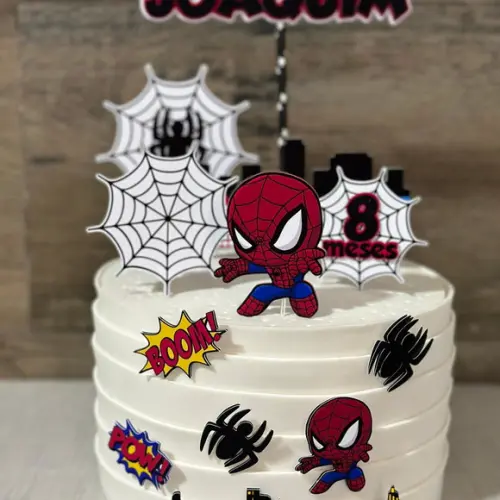 Topo de Bolo Homem Aranha