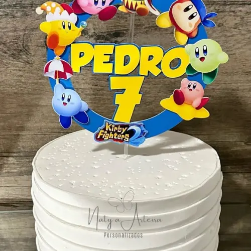 Topo de Bolo Kirby