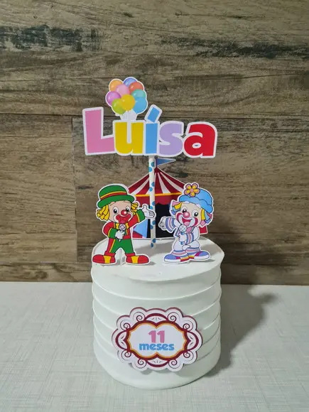 Topo de Bolo Patati Patata