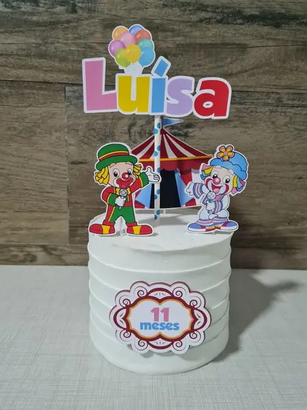 Topo de Bolo Patati Patata