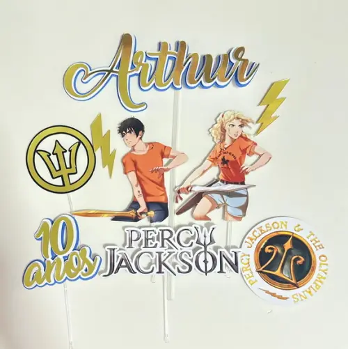 Topo de Bolo Percy Jackson