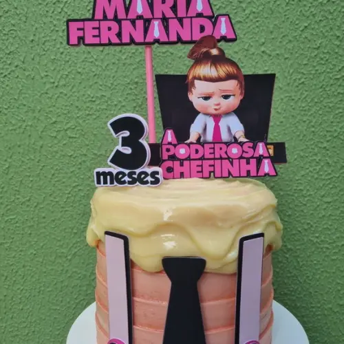 Topo de Bolo Poderosa Chefinha