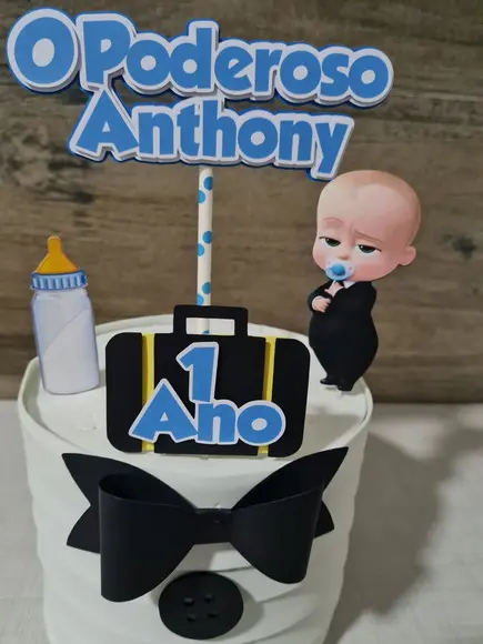 Topo de Bolo Poderoso Chefinho