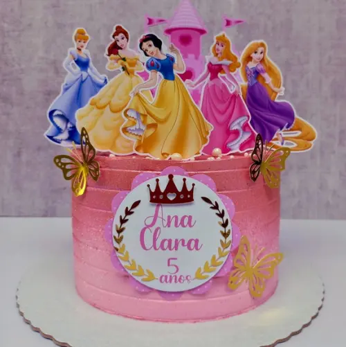 Topo de Bolo Princesas