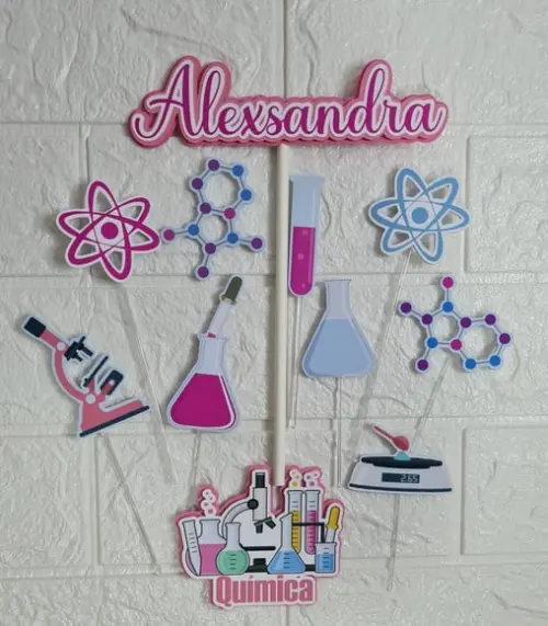 Topo de Bolo Química