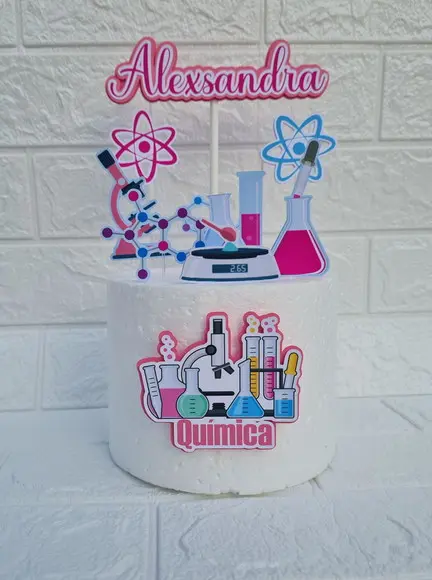 Topo de Bolo Química