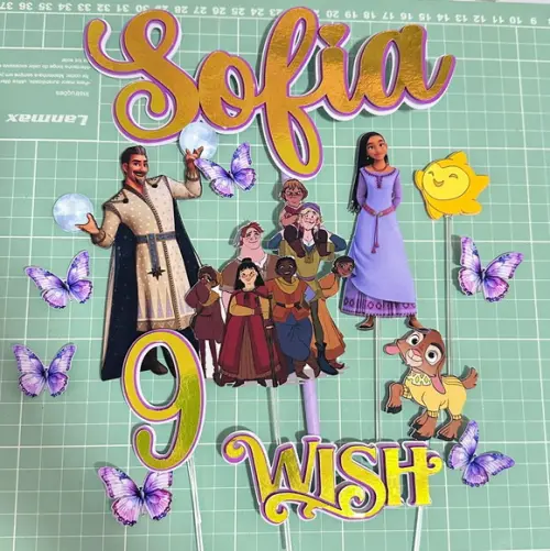 Topo de Bolo Wish