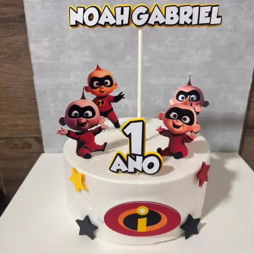 Topo de Bolo Zezé Incríveis