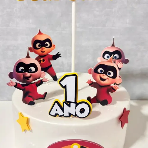 Topo de Bolo Zezé Incríveis