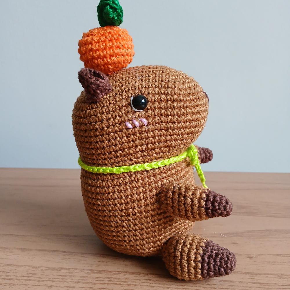 Capivara Amigurumi