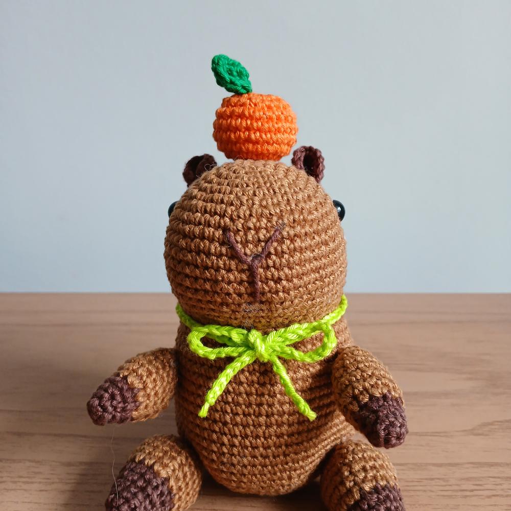 Capivara Amigurumi