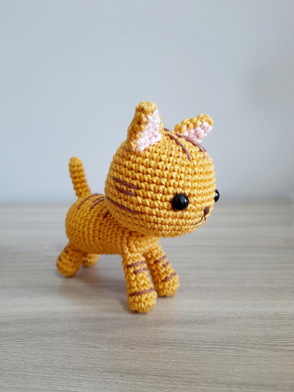 Gatinho em Amigurumi