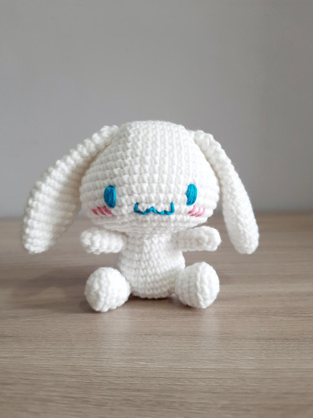 Cinnamoroll em Amigurumi