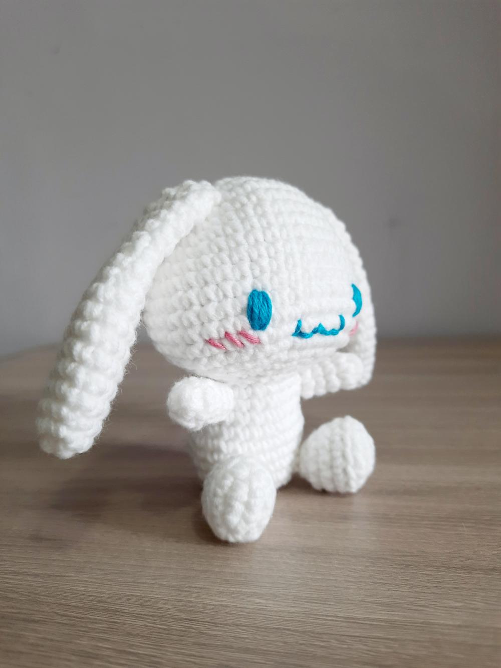 Cinnamoroll em Amigurumi