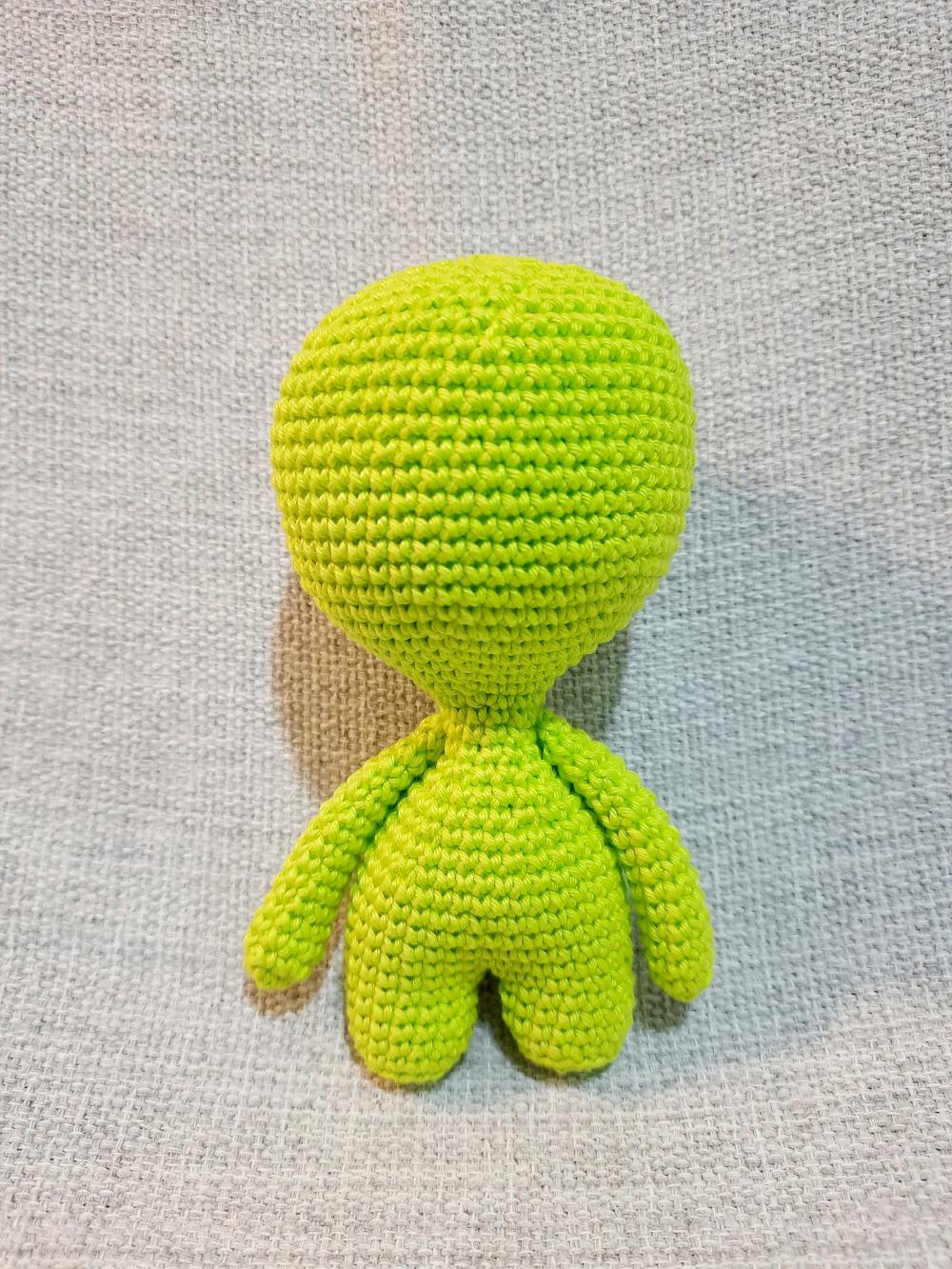 Et Amigurumi Cor Verde Limão