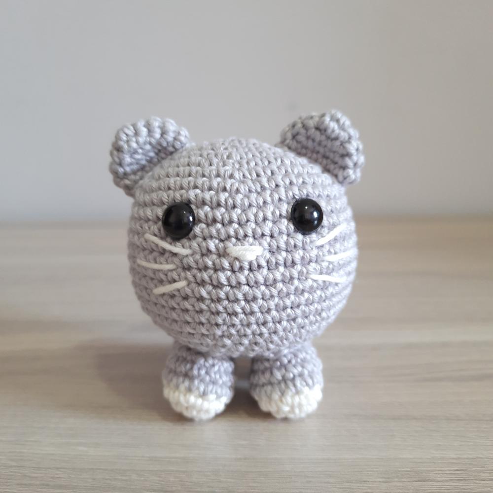 Gatinho Bola Amigurumi