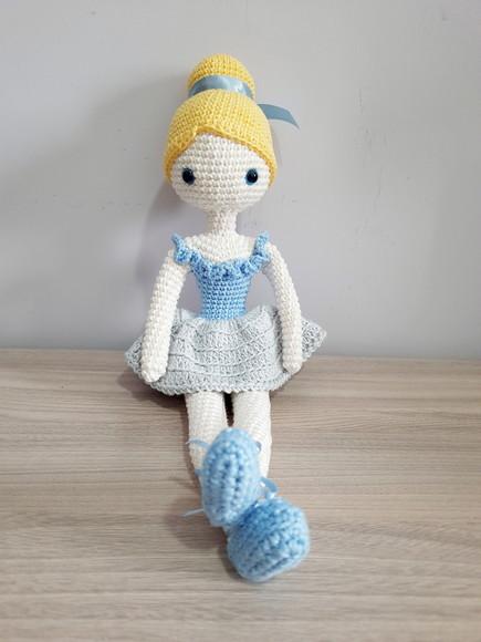 Bailarina em Amigurumi