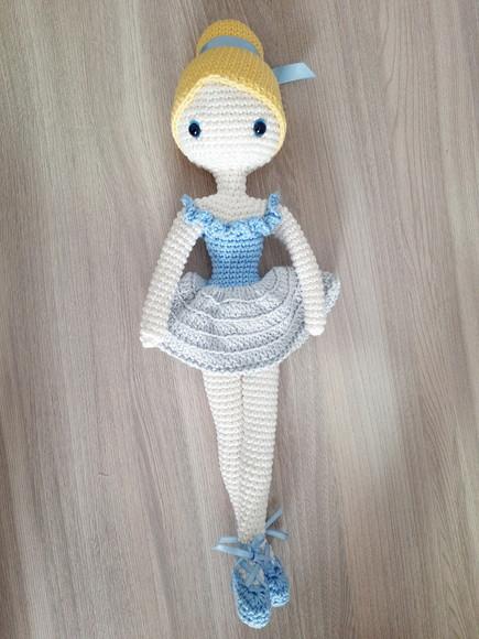 Bailarina em Amigurumi