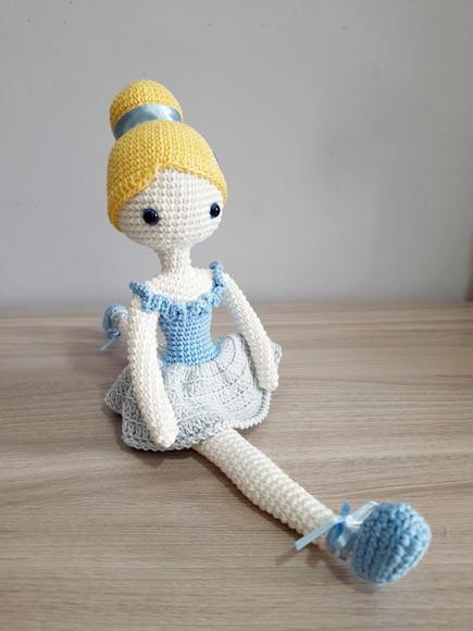 Bailarina em Amigurumi