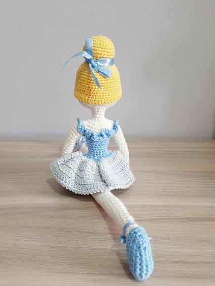 Bailarina em Amigurumi